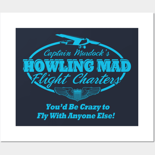 Howling Mad Aviation Wall Art by PopCultureShirts